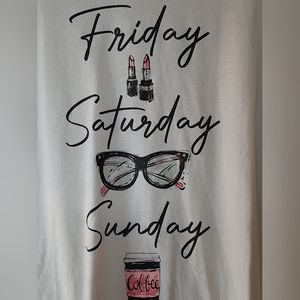Friday, Saturday, Sunday, Coffee T-Shirt